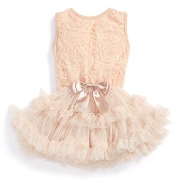 Popatu Other - NWT Peach Ruffle Dress 18mo Popatu Brand